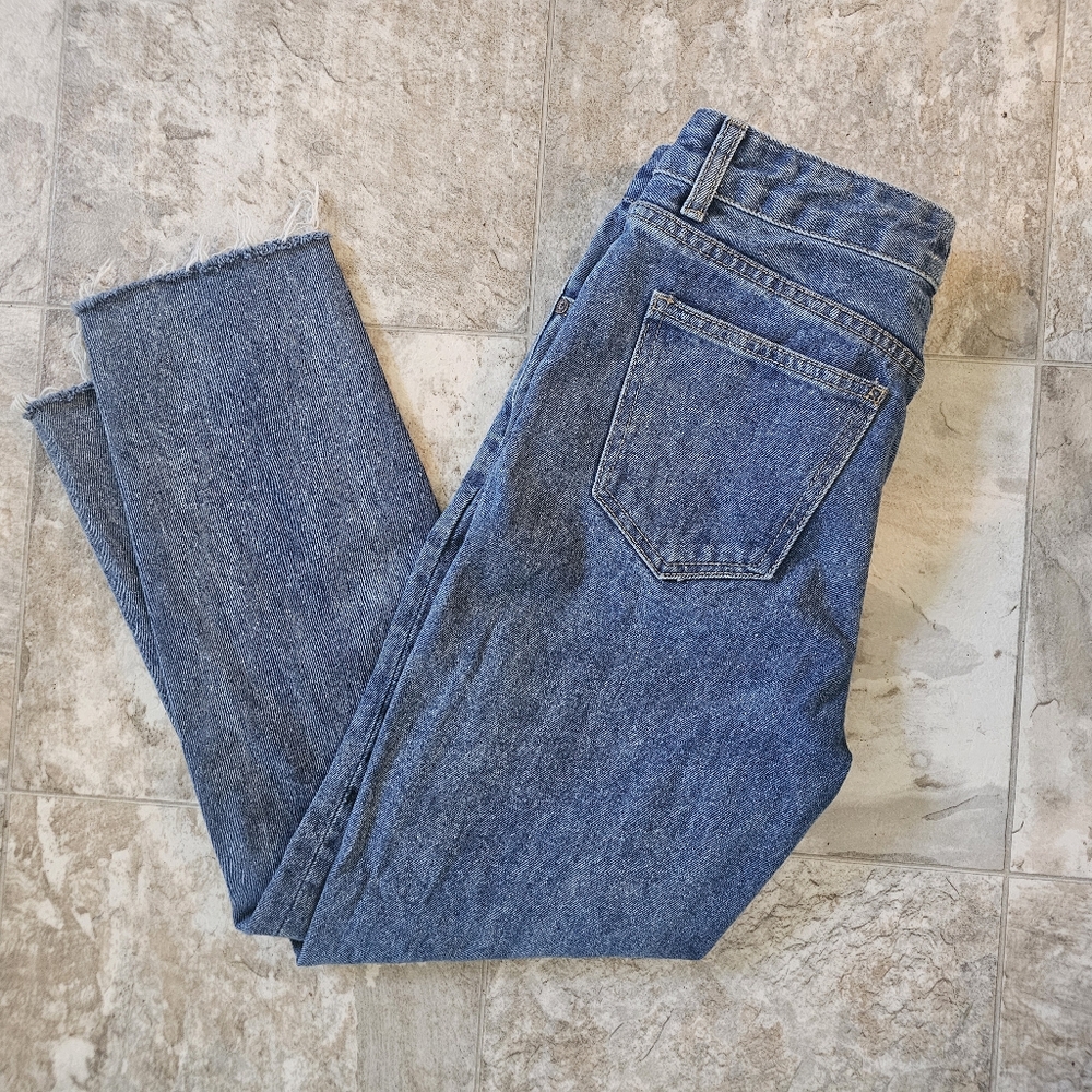 Agolde Riley High Rise Straight Crop Size 26 Jeans